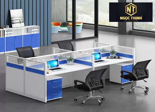 Tổng hợp bàn làm việc nhóm chất lượng dành cho nhân viên văn phòng tại Nội Thất Ngọc Thịnh